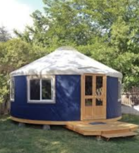 modern yurt living